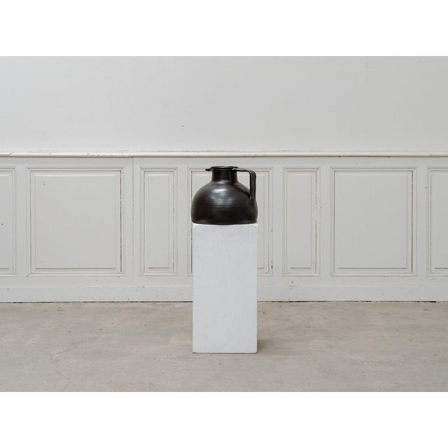Large Terracotta Bakers Jug from Jean and Geneviève Dubost, 1970s For Sale - Image 9 of 9