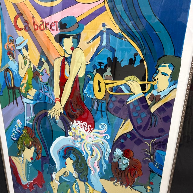 Black Circa 1994 Isaac Maimon "Cabaret", Signed For Sale - Image 8 of 11
