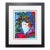 Peter Max, Blushing Beauty Ver. I #38, Unique Acrylic Painting on Paper, Hand Signed, 2011 For Sale