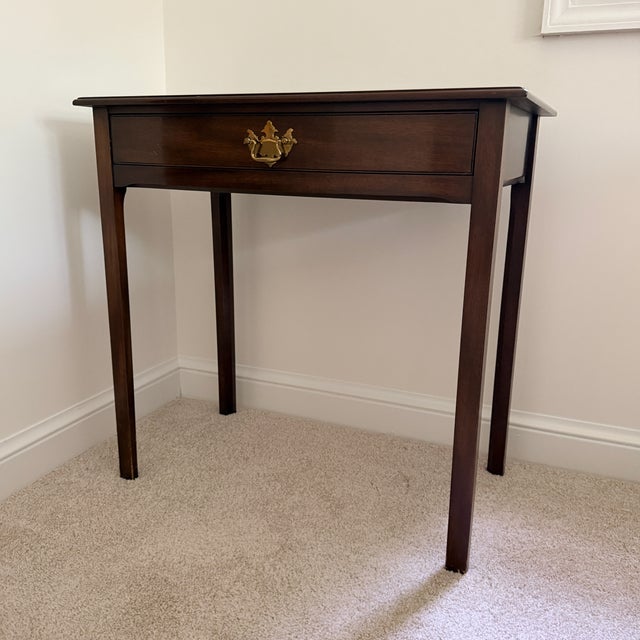 Wood Kittinger Side Table For Sale - Image 7 of 7