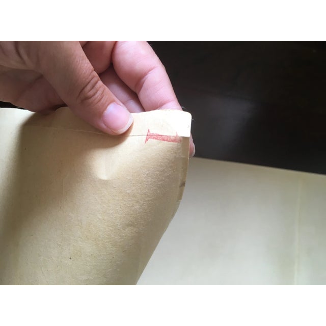 Collectible Vintage Chinese Export Hand-Painted Gracie Wallpaper Six Panels Chinoiserie Birds and Flowers For Sale - Image 10 of 13