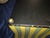 Vintage Postmodern Striped Tôle Planter Cachepot With Brass Bun Feet Fd For Sale In Palm Springs - Image 6 of 10