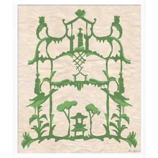 Folly in Green By Dana Gibson, Framed Art Print For Sale
