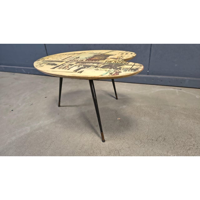 Vintage Italian Coffee Table, 1950s For Sale - Image 6 of 10
