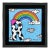 Romero Britto, the Letter "R" by Romero Britto, Hand Signed, Pop Art, Framed, 2018 For Sale