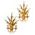 Hollywood Regency Gilt Wheat Sheaf Wall Sconces, Italy, 1990s, Set of 2 For Sale - Image 12 of 12