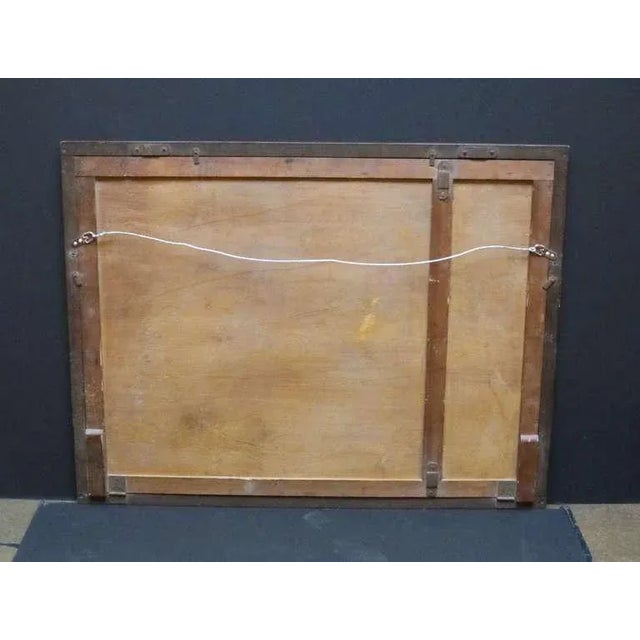 Large English Hillman Car Print, Framed Under Glass For Sale - Image 9 of 11