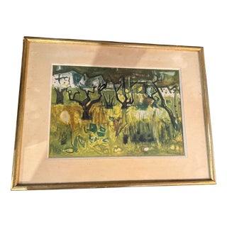 Raymond Guerrier, Forest, Artwork on Paper For Sale