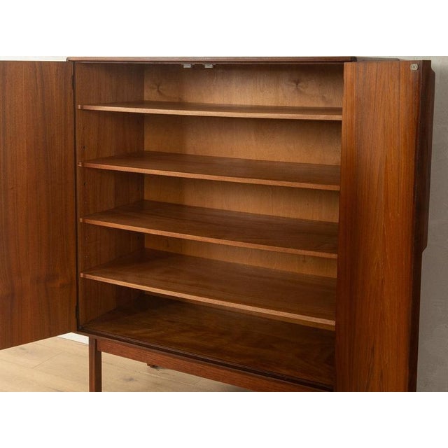 Wood Vintage Cabinet by Jussi Peippo & Olli Borg for Asko, 1960s For Sale - Image 7 of 9