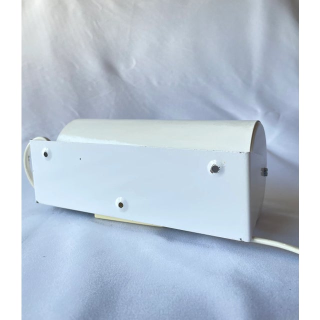Mid-Century Modern 1980s Wall Lamp Ikea Sweden Typ V413 White For Sale - Image 3 of 7
