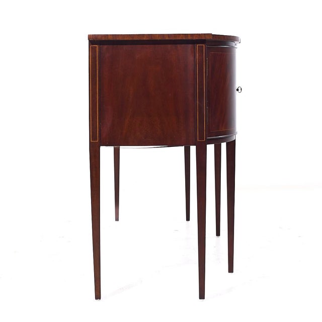 Henkel Harris Henkel Harris Hepplewhite Style Inlaid Mahogany Sideboard For Sale - Image 4 of 9