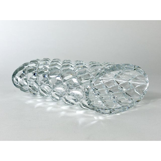 Austrian Facetted Crystal Glass Vase by Claus Josef Riedel, 1970s For Sale - Image 12 of 18