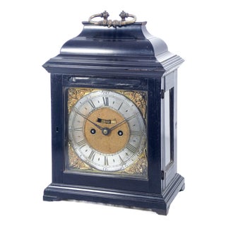Antique Table Clock by Van Ceule Le Jeune, 1700 For Sale