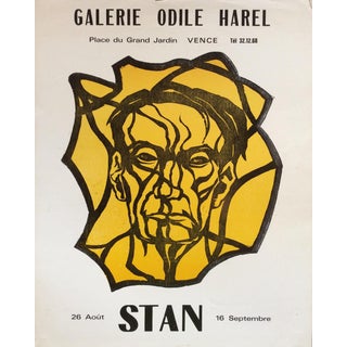 Galerie Odile Harel Venice, France Modern Vintage Poster For Sale