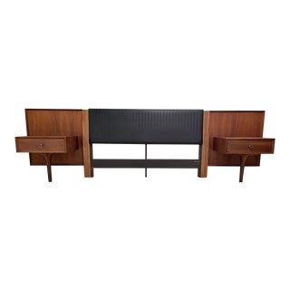 Robert Baron Glenn of California Mid-Century Modern Queen Headboard For Sale