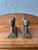 Early 20th Century English Colonial Revival Brass Fire Tool Rest or Fire Dogs For Sale - Image 5 of 12