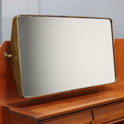 Vintage Dressing Table with Mirror and Stool, 1960s For Sale - Image 3 of 16