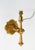 Antique Gimbal Wall Light For Sale - Image 3 of 4