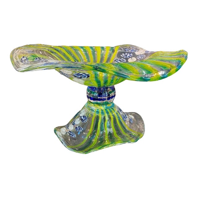 Murano Glass Centerpiece by Stefano Toso For Sale