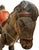 1940s Vintage 1940’s Mobo Horse Bronco Metal Riding Toy Self-Propelled England Wheels. Mid-Century Patina Steel Bouncing, Steering Ride Toy For Sale - Image 5 of 10