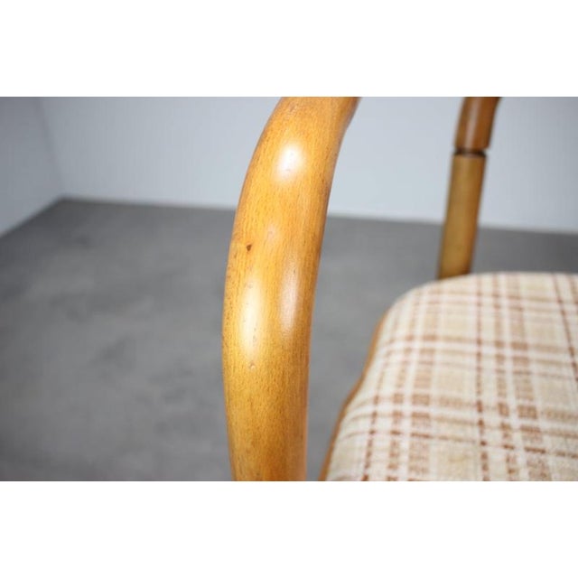 Bentwood Armchairs attributed to Antonín Šuman for Ton, Former Czechoslovakia, 1980s, Set of 2 For Sale - Image 6 of 16
