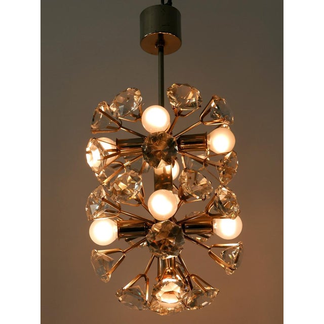 Diamond Shape Crystal Glass Chandelier by Bakalowits & Sons for Bakalowits & Söhne For Sale - Image 6 of 18
