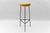 Metal Mid-Century Modern Minimalistic String Bar Stools, 1950s, Set of 3 For Sale - Image 7 of 18