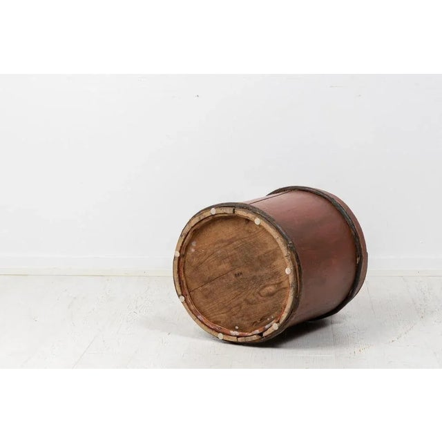 Antique Swedish Folk Art Stump Chair For Sale - Image 9 of 10