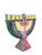 Ceramic Vintage Hand Painted Ceramic Studio Pottery Menorah For Sale - Image 7 of 16