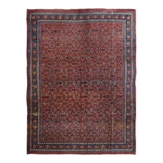 Antique Bidjar Rug 9'3'' x 12'6'' For Sale