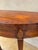 1940s Neoclassical Demi-Lune Table with Green Leather Top, 1940s For Sale - Image 5 of 13