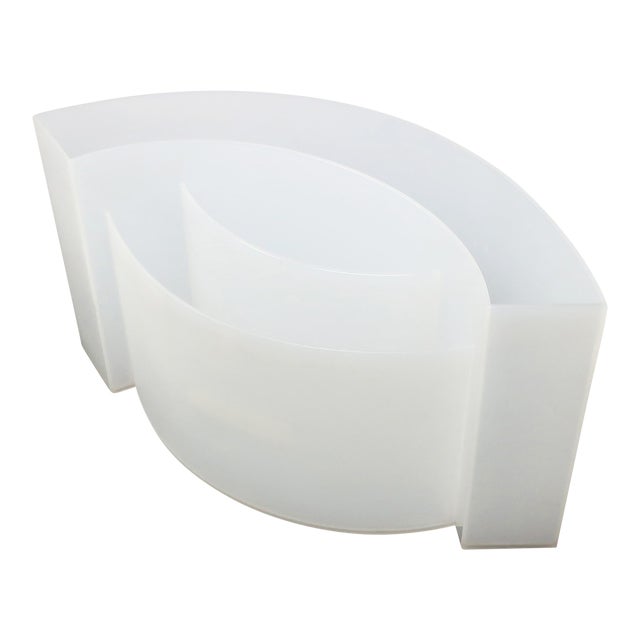 1990s Postmodern Wave Magazine Rack by Hansjerg Maier-Aichen for Authentics For Sale