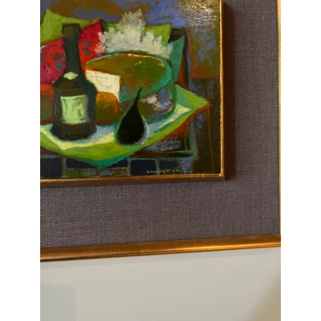 José Sámano Torres (Mexican, B. 1942) Modernist Abstract Still Life C ...