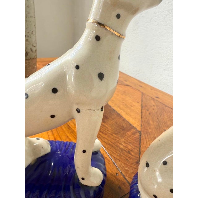 Porcelain Dog Bookends from Fitz and Floyd, England, 1960s, Set of 2 For Sale - Image 18 of 18