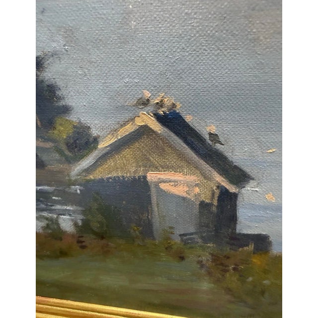 Figurative 1990s John Phillip Osborne Original Oil on Canvas For Sale - Image 3 of 7