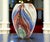 1960s Murano Multicolor Striped Cased Glass Vase, 1960s For Sale - Image 5 of 18