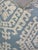 Custom pair of 22" pillows covered in Schumacher "Omar Embroidery" in color sky and backed in a coordinating linen. These...