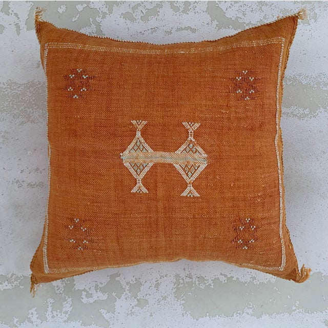 Pillow insert not included. PILLOW DESCRIPTION : This cactus pillow was made purely Moroccan by the hands of traditional...