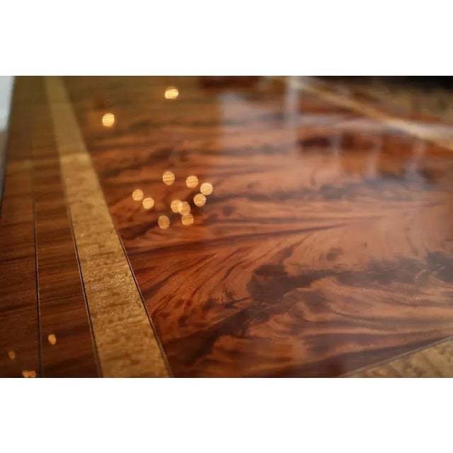 Wood Leighton Hall Regency Mahogany Dining Table - Made-To-Order For Sale - Image 7 of 12