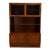 1980s Mid-Century Danish Modern Poul Hundevad Rosewood Veneer Buffet Hutch For Sale