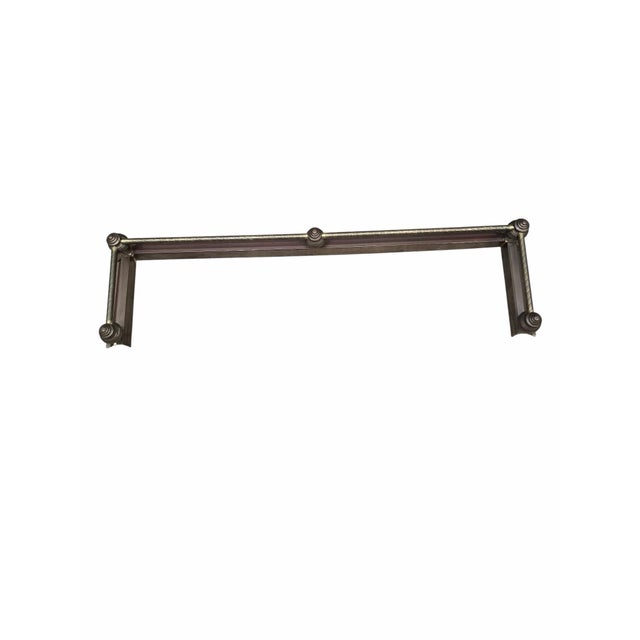 Victorian MCM Victorian Revival Style Fireplace Fender by Decorative Crafts Inc For Sale - Image 3 of 9