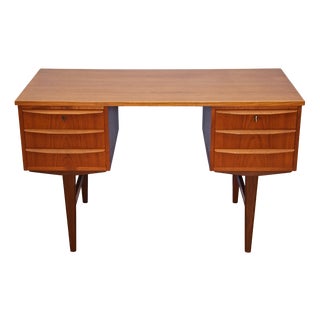 Danish Writing Desk in Teak, 1960s For Sale