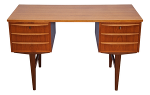 Danish Writing Desk in Teak, 1960s