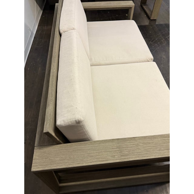 West Elm Portside Outdoor Sofa For Sale - Image 10 of 12