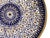 Floral Mandala Cobalt and Gold Plate For Sale - Image 10 of 10