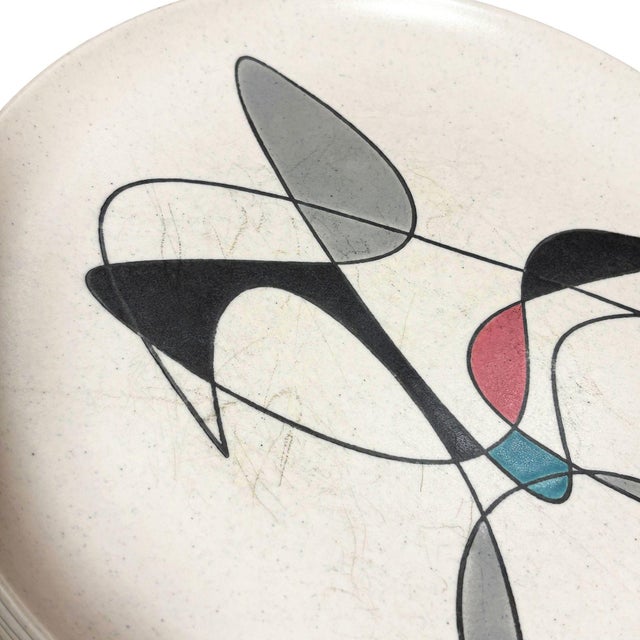 1950s Mid-Century Modern "Contempora" Dinner Service Metlox Poppy Trail - 84 Pieces For Sale - Image 13 of 16