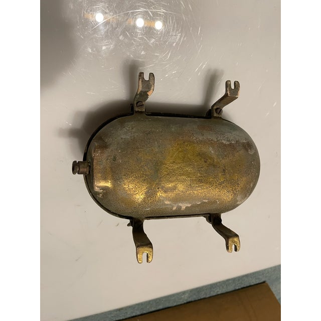 1940s Brass Garden Nautical Sconces, 1940s, Set of 5 For Sale - Image 5 of 9