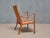 Armchair in Walnut and Leather by Hans Asplund for Nordiska Kompaniet, 1955 For Sale - Image 15 of 18