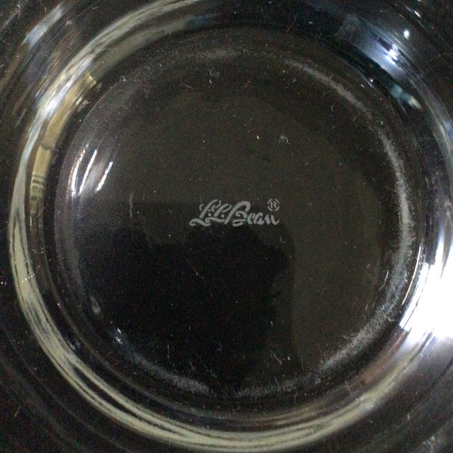 Rolf Glass L.L.Bean Fishing Fly Etched Cocktail Glasses-Set of 2 For Sale - Image 9 of 12