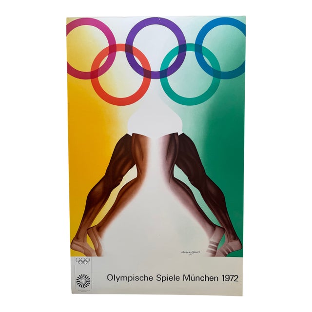 Allen Jones, Munich 1972 Olympic Games, Vintage Poster For Sale